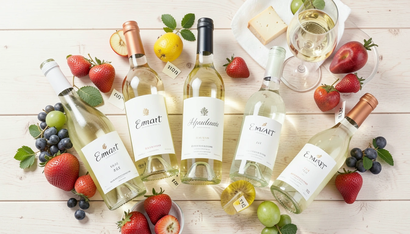 취향별 이마트 가성비 화이트 와인 선택 가이드: 드라이? 스위트? 바디감은?