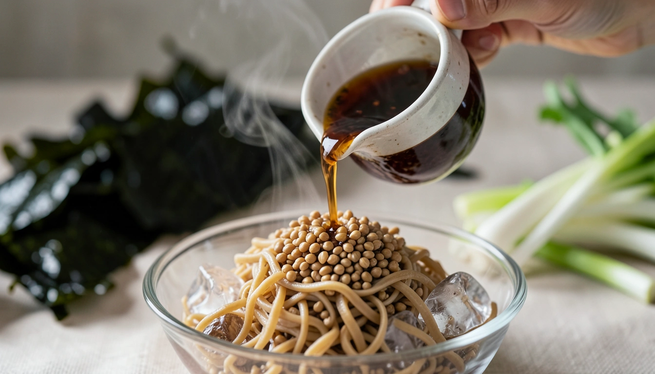 "이것만 알면 식당 뺨친다!" 전문가가 알려주는 냉모밀소바 고급 레시피 노하우