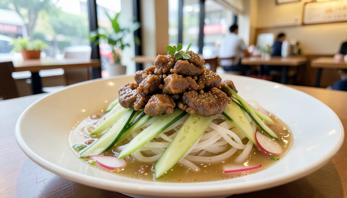 육전은 거들 뿐? 진정한 박군자 진주냉면의 매력