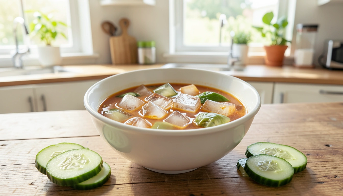 실패 없는 오이미역냉국 황금레시피, 단계별 따라하기